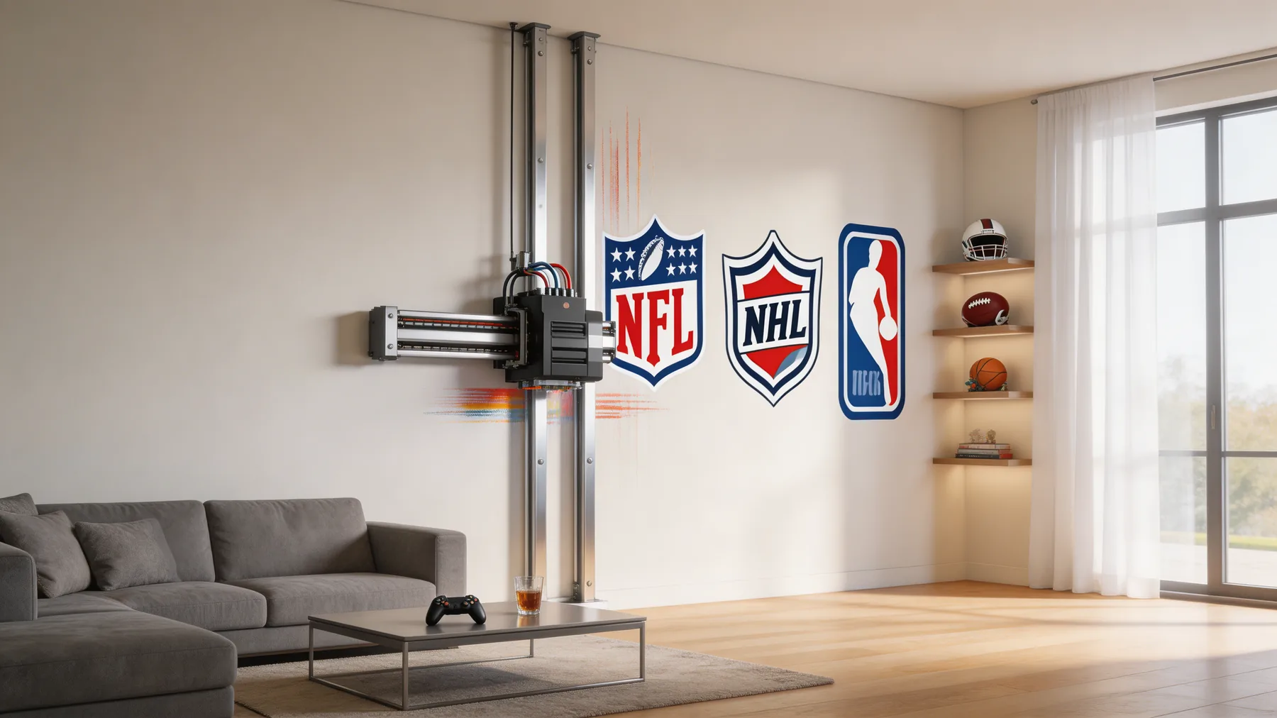 Homes wall print